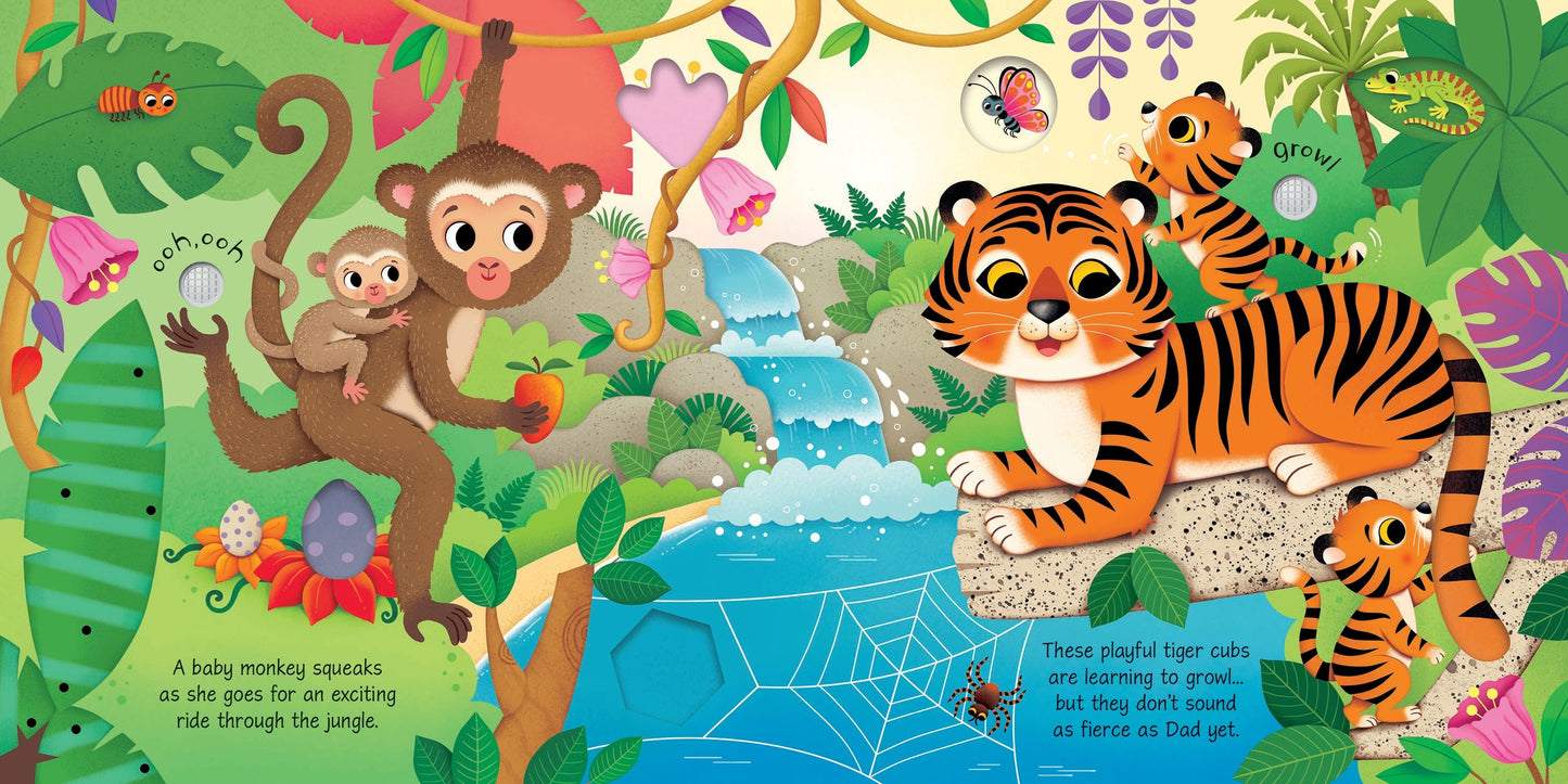 Carte Usborne pentru copii, cu sunete de animale