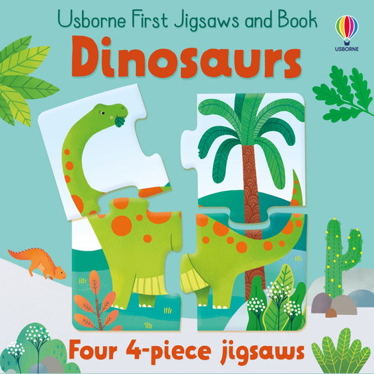 Set carte si puzzle-uri Usborne pentru copii