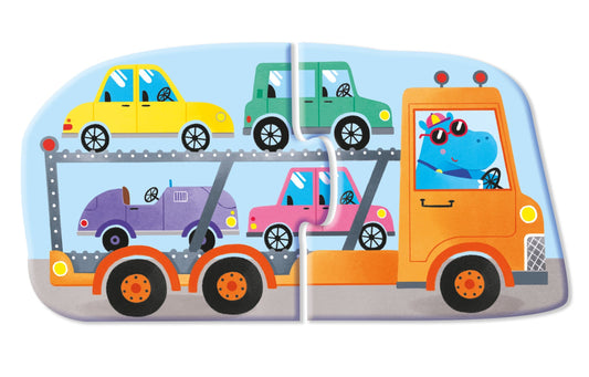 Set carte si puzzle-uri Usborne pentru copii