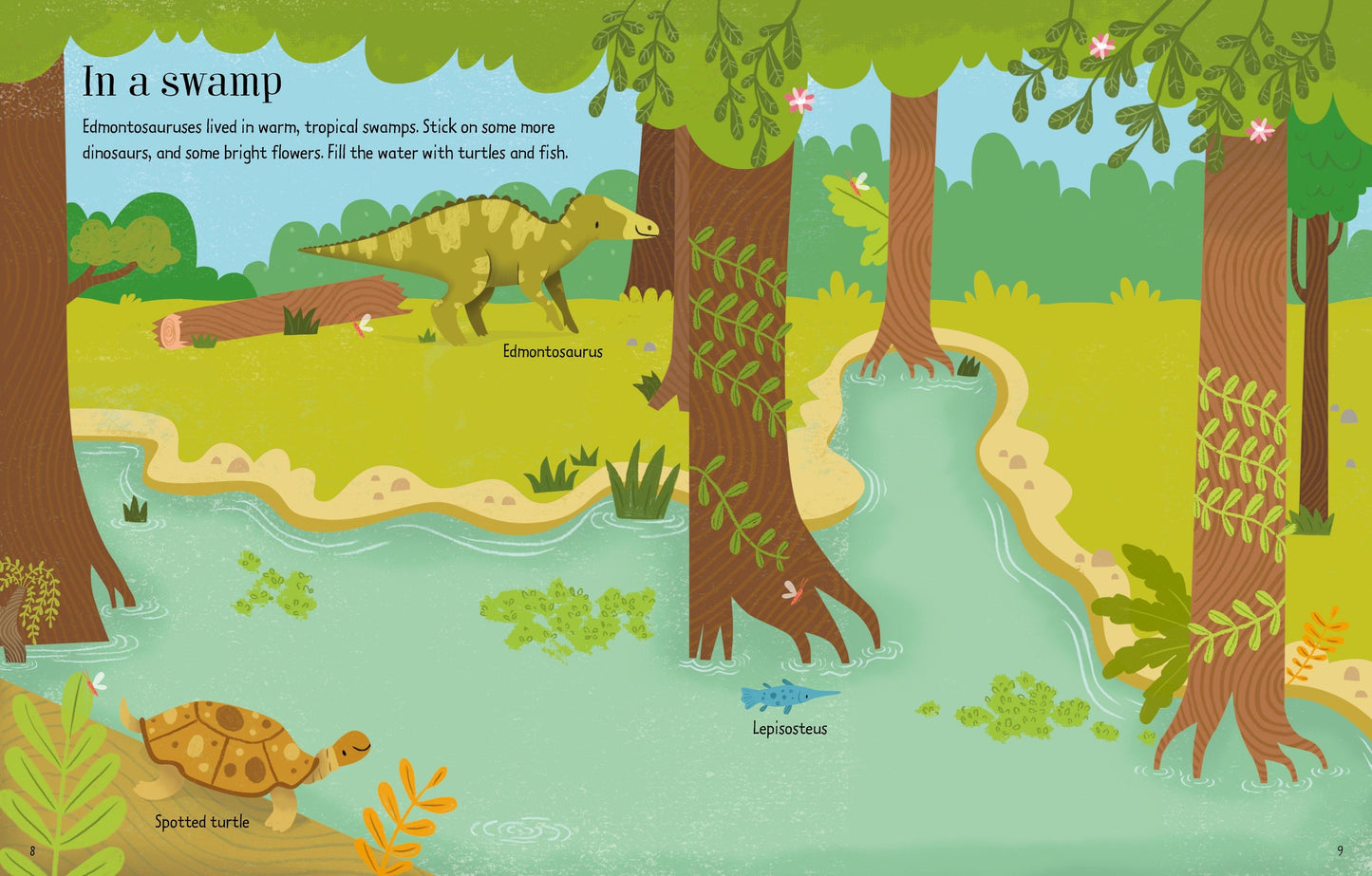 Carte Usborne pentru copii, cu stickere autocolante