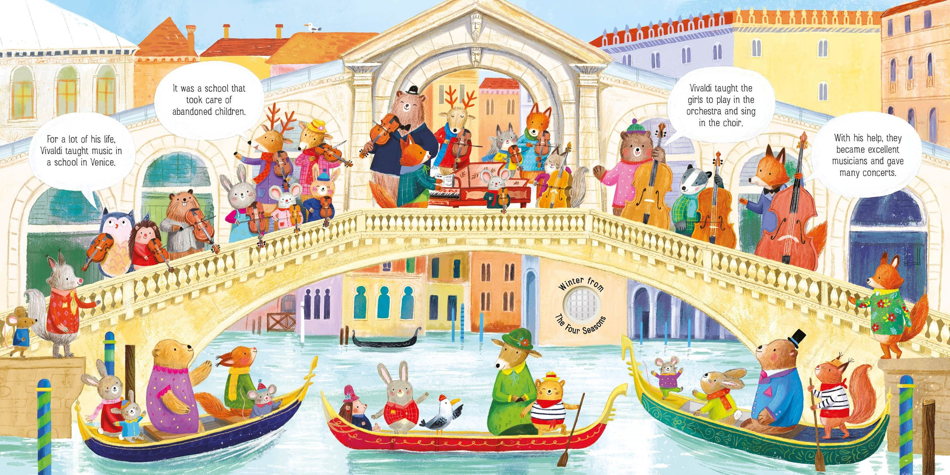 Carte Usborne muzicala pentru copii