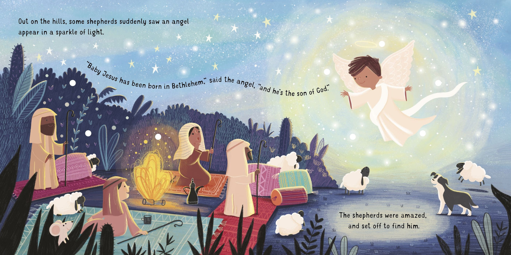 Carte Usborne cu lumini pe fiecare pagina