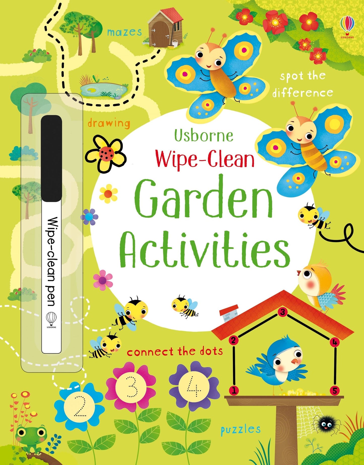 Carte Usborne reutilizabila cu marker lavabil
