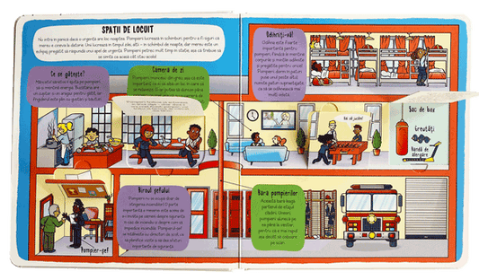 Carte educativa cu clapete, pentru copii