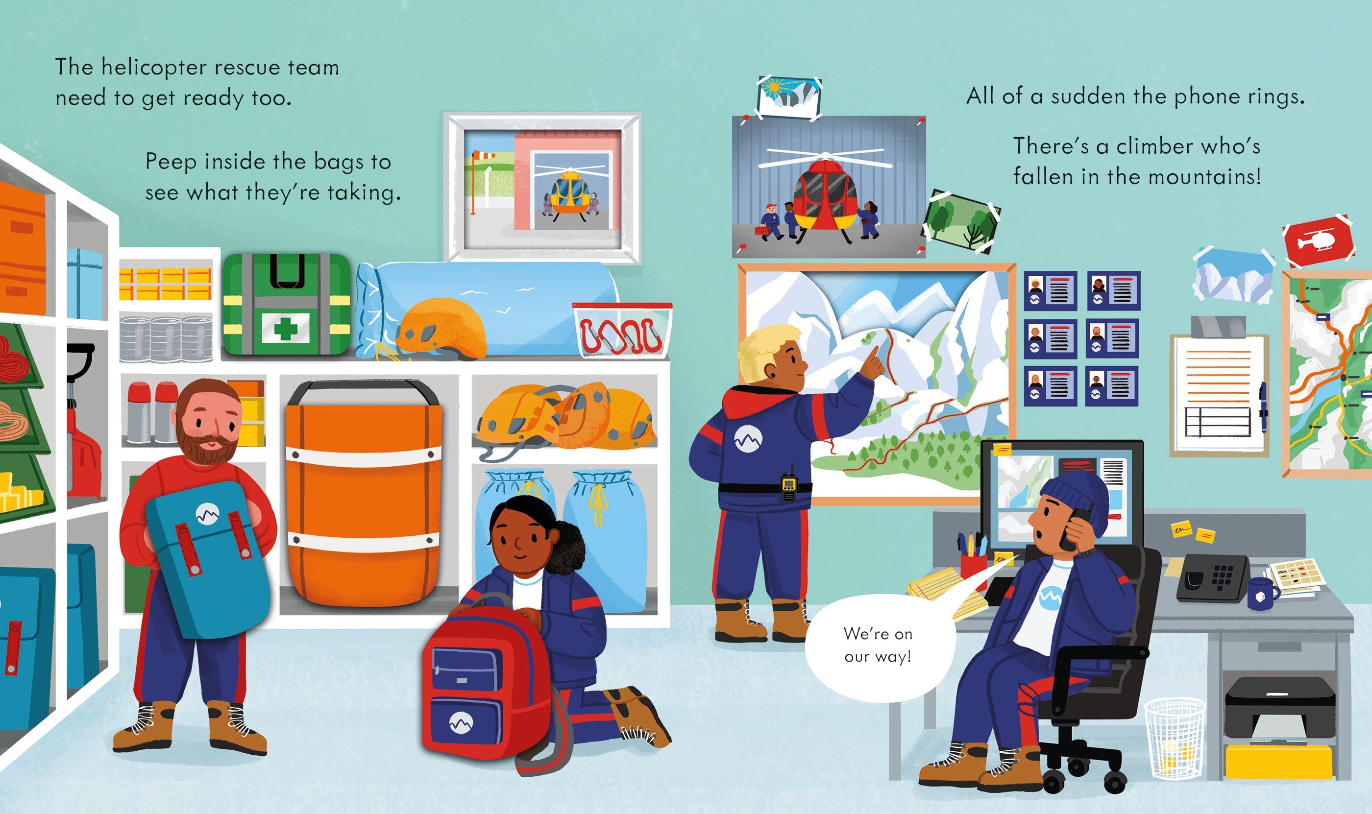 Carte educativa pentru copii cu clapete integral cartonata Usborne Peep Inside