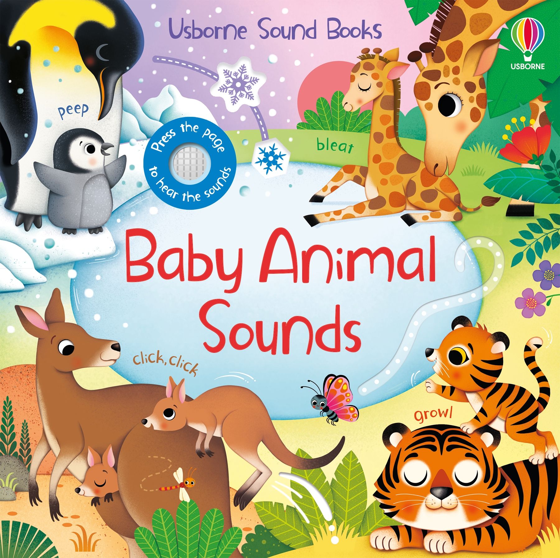 Carte Usborne pentru copii, cu sunete de animale