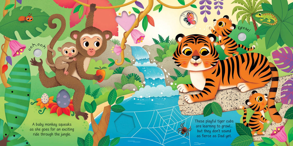 Carte Usborne pentru copii, cu sunete de animale