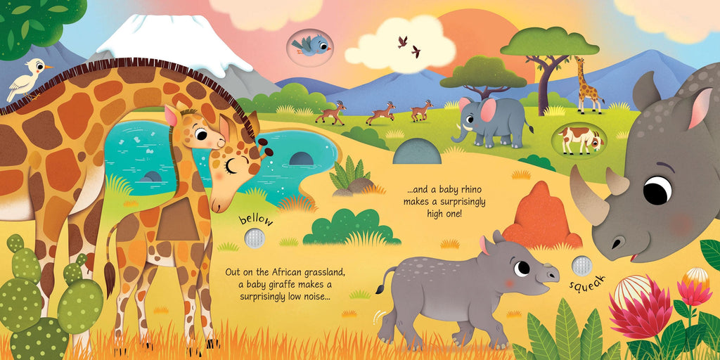 Carte Usborne pentru copii, cu sunete de animale