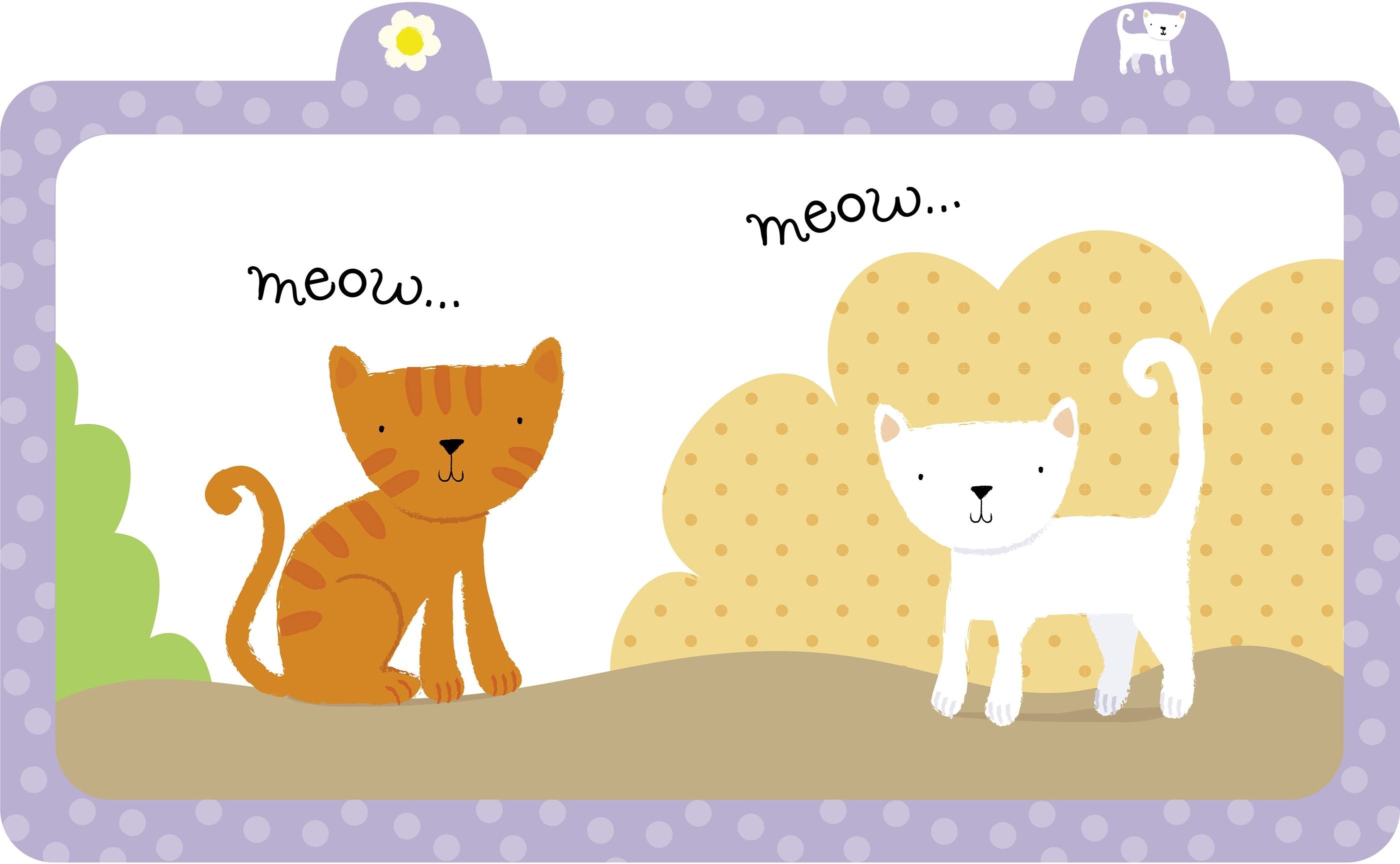 Carte cu sunete pentru copii si bebelusi, integral cartonata si ilustrata Usborne baby's very first noisy book