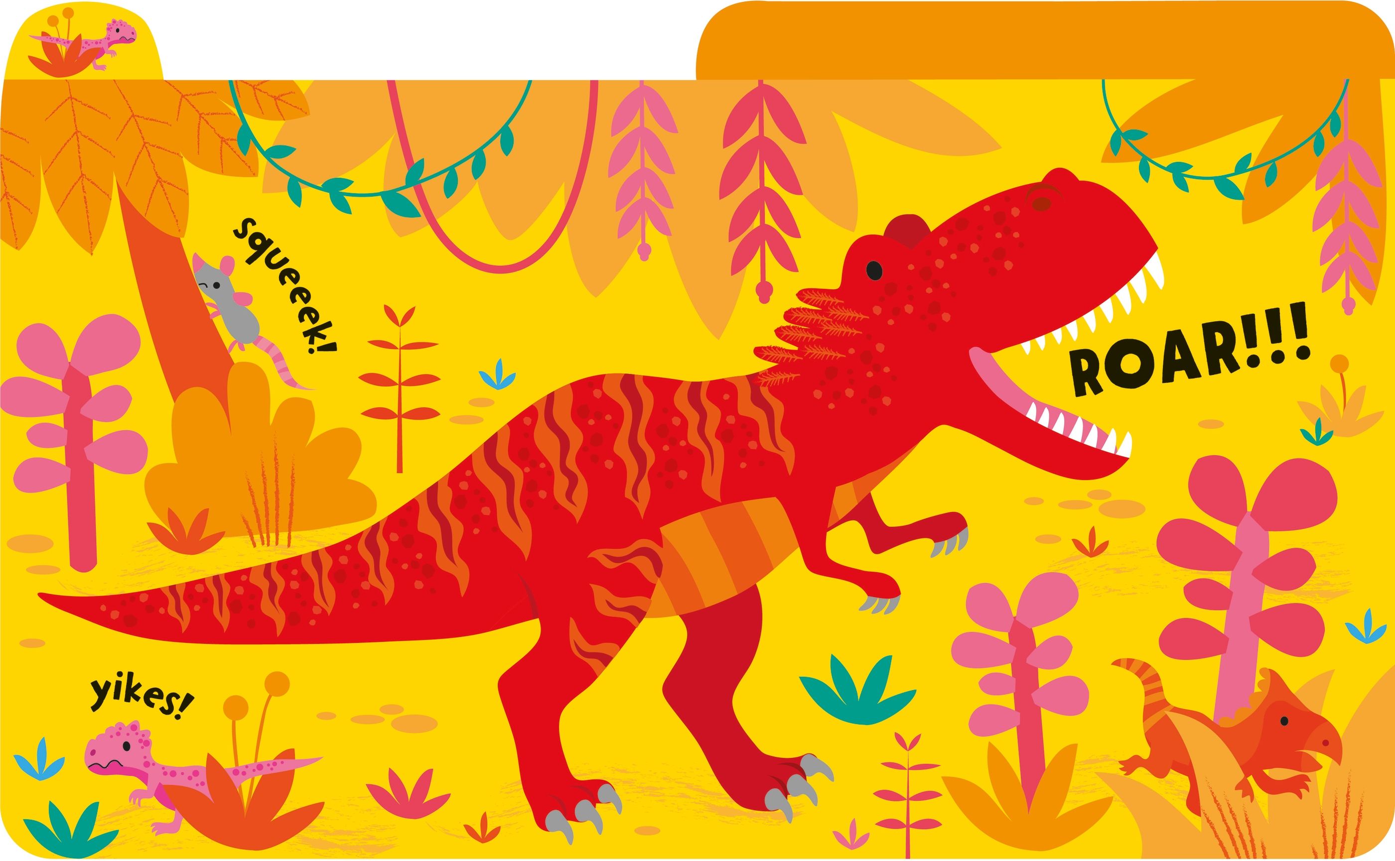 Carte Usborne pentru copii, cu sunete de dinozauri