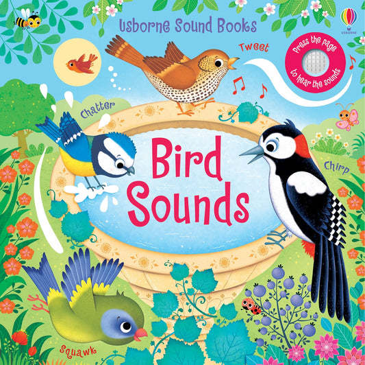 Carte Usborne pentru copii, cu sunete de pasari
