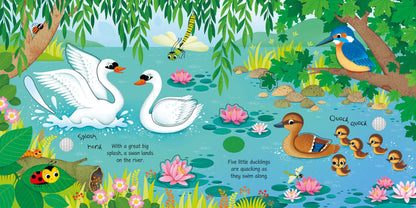 Carte Usborne pentru copii, cu sunete de pasari