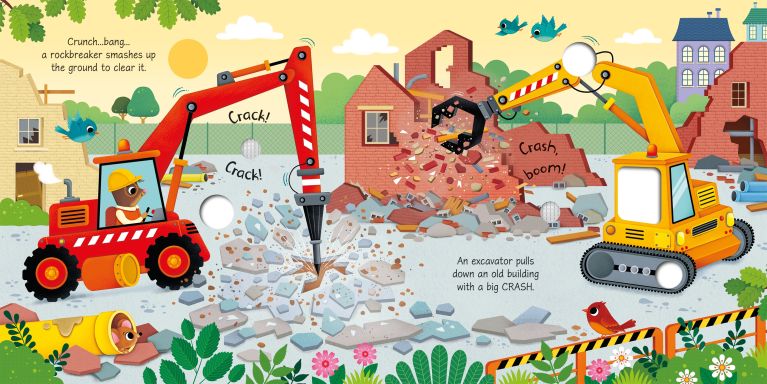 Carte Usborne educativa pentru copii, cu sunete, cartonata integral