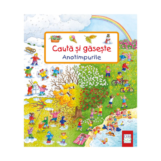 Carte de activitati pentru copii Cauta si Gaseste in limba romana