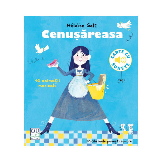 Carte de povesti cu sunete pentru copii in limba romana