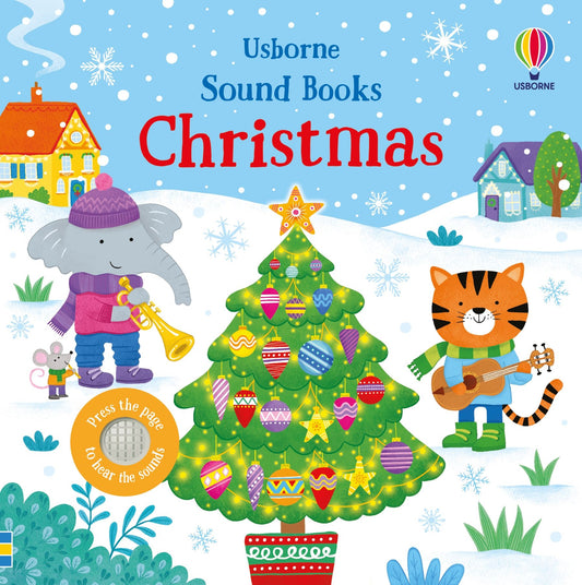 Carte Usborne pentru copii, cu sunete de Craciun