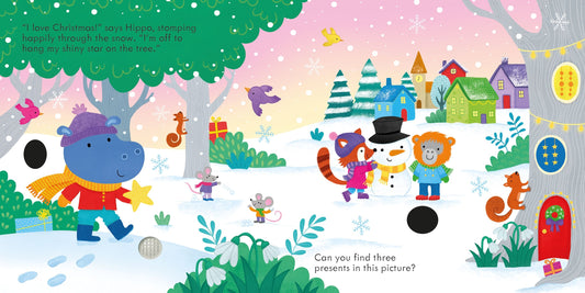 Carte Usborne pentru copii, cu sunete de Craciun