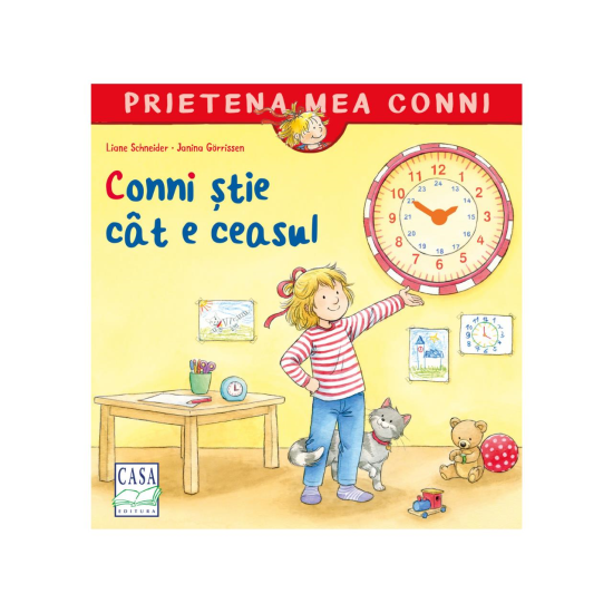 Carte de povesti educativa pentru copii Prietena mea Conni