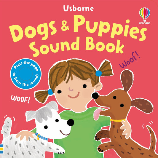 Carte Usborne pentru copii, cu sunete de caini