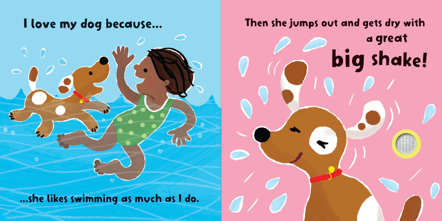 Carte Usborne pentru copii, cu sunete de caini