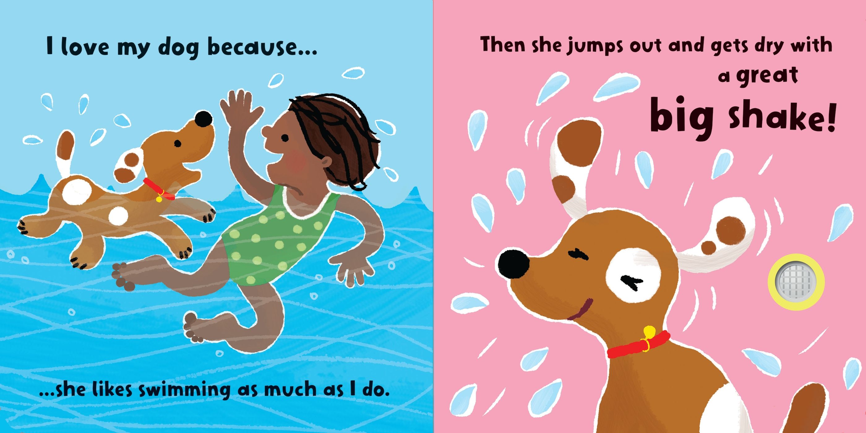 Carte Usborne pentru copii, cu sunete de caini