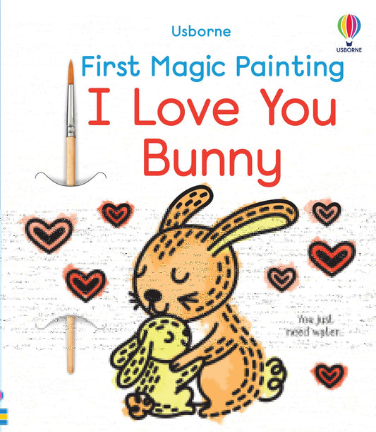 Carte de pictura doar cu apa pentru copii, Usborne Magic Painting