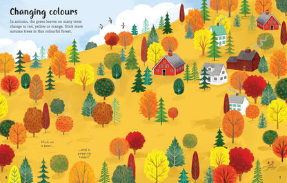 Carte Usborne pentru copii, cu stickere autocolante