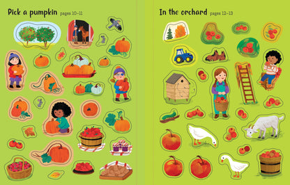 Carte Usborne pentru copii, cu stickere autocolante