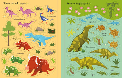 Carte Usborne pentru copii, cu stickere autocolante