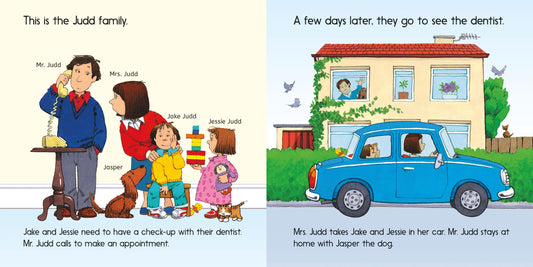 Carte Usborne cu povesti pentru copii care ii ajuta sa inteleaga ce ii asteapta cand merg la dentist