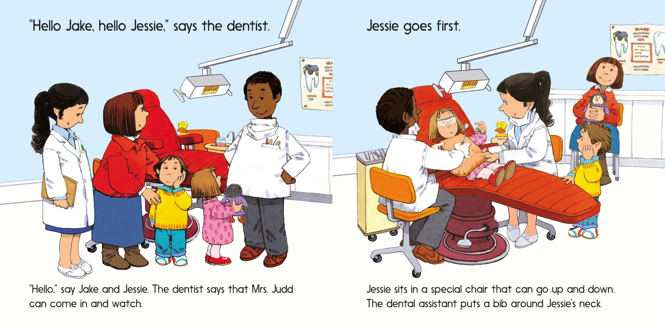 Carte Usborne cu povesti pentru copii care ii ajuta sa inteleaga ce ii asteapta cand merg la dentist