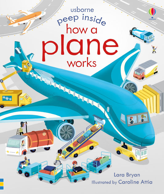 Carte Usborne educativa, cu ferestre pentru copii
