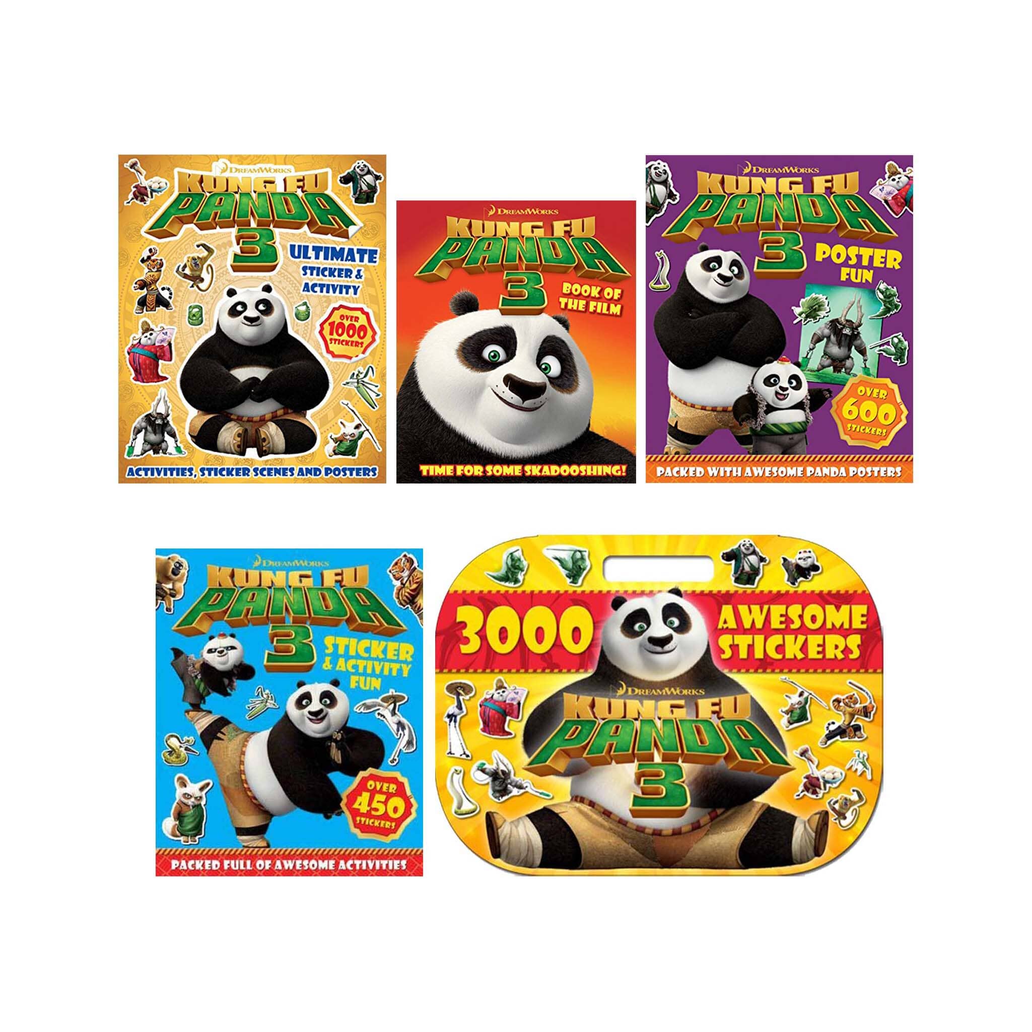 Carti de activitati si povesti pentru copii, Kung Fu Panda