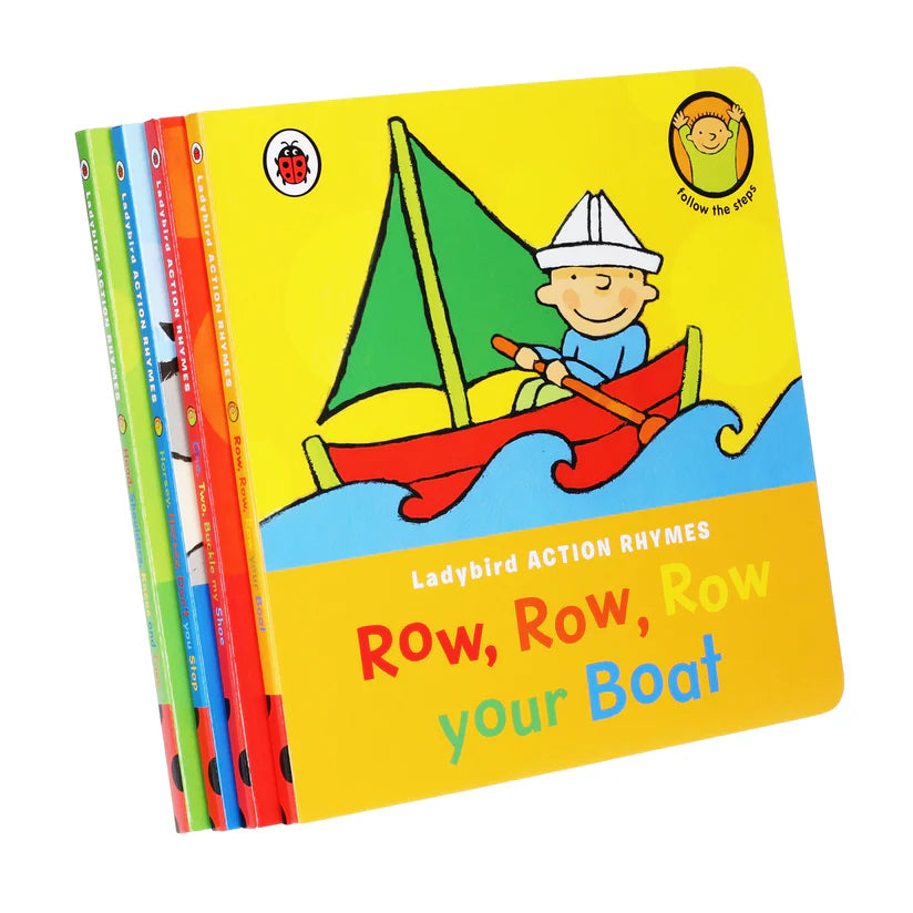 Carti pentru copii cu rime, cartonate integral, care incurajeaza dansul , joaca si coordonarea