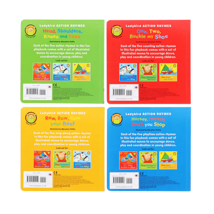 Carti pentru copii cu rime, cartonate integral, care incurajeaza dansul , joaca si coordonarea