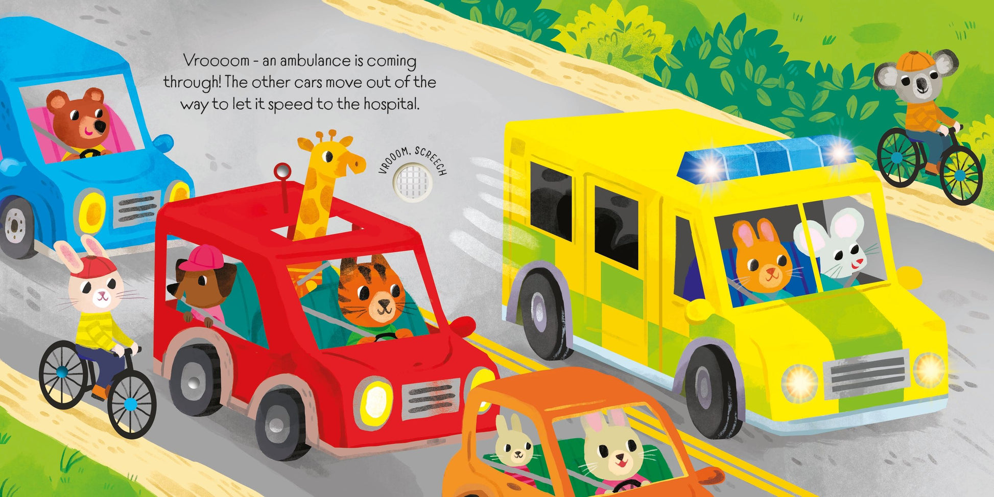 Carte Usborne pentru copii, cu lumini si sunete pe fiecare pagina