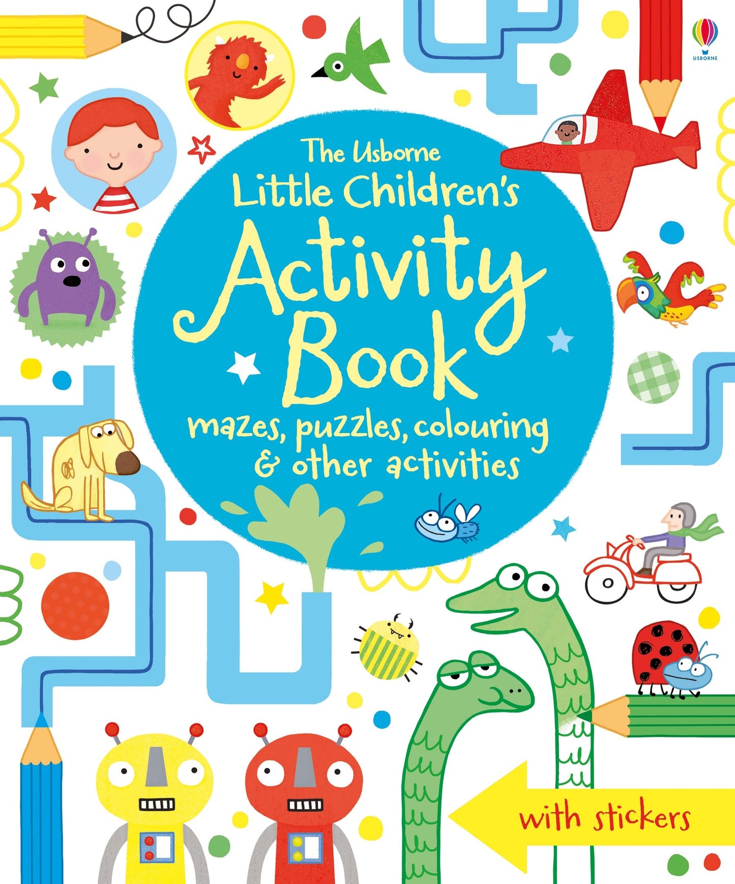 Carte Usborne pentru copii cu multiple tipuri de activitati