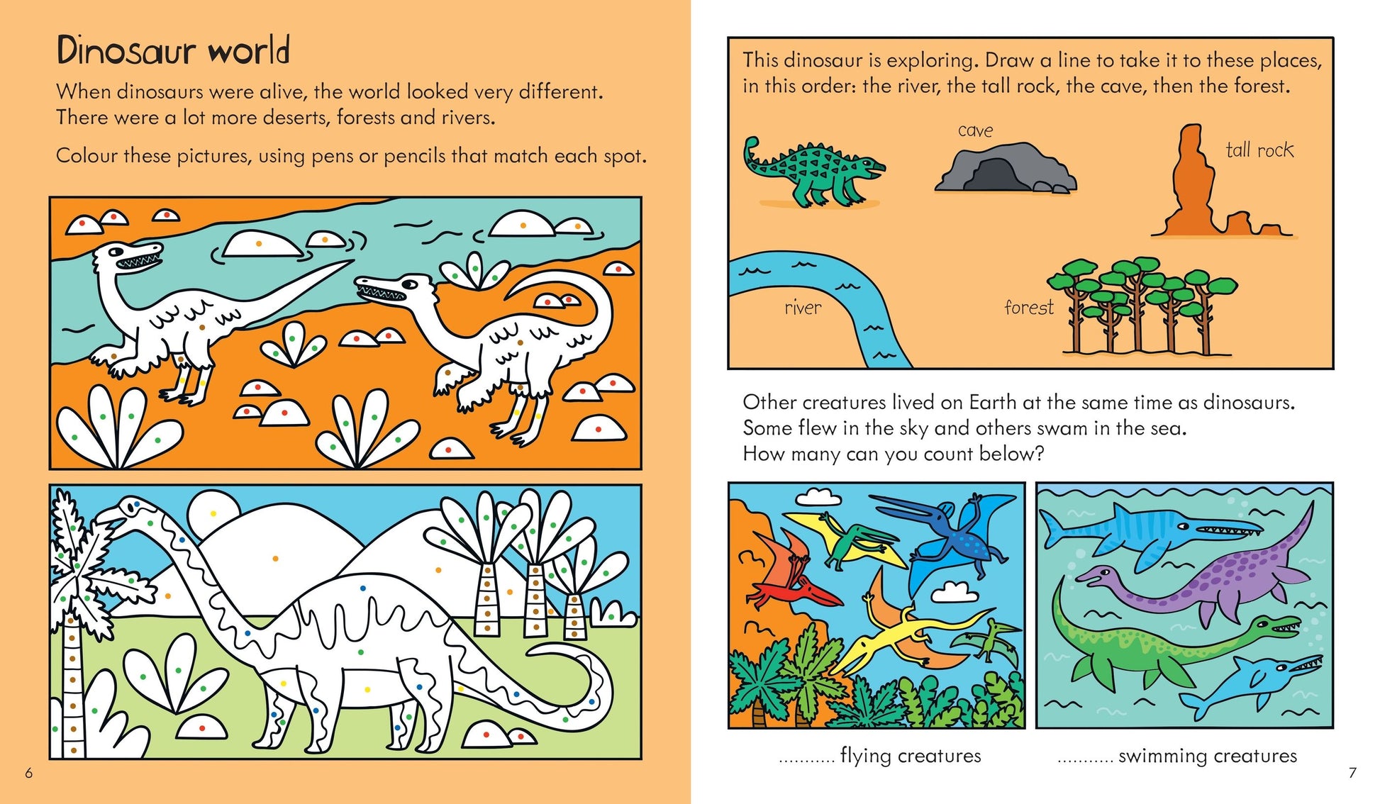 Carte de activitati pentru copii Usborne