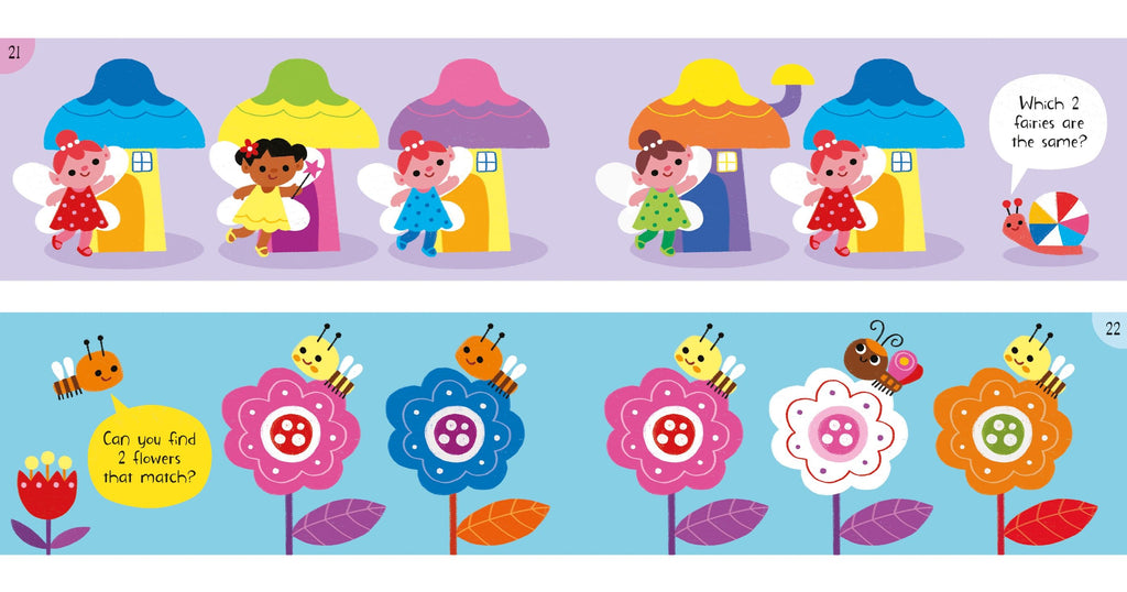 Carte pentru copii Gaseste Diferentele pentru dezvoltarea atentiei Usborne