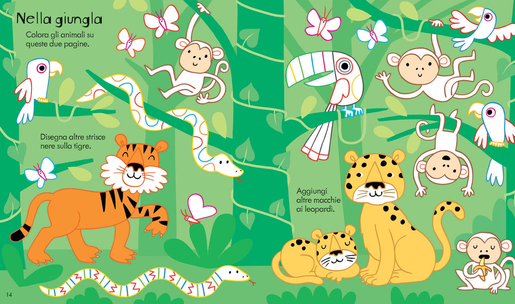 Carte educativa de activitati Usborne pentru copii