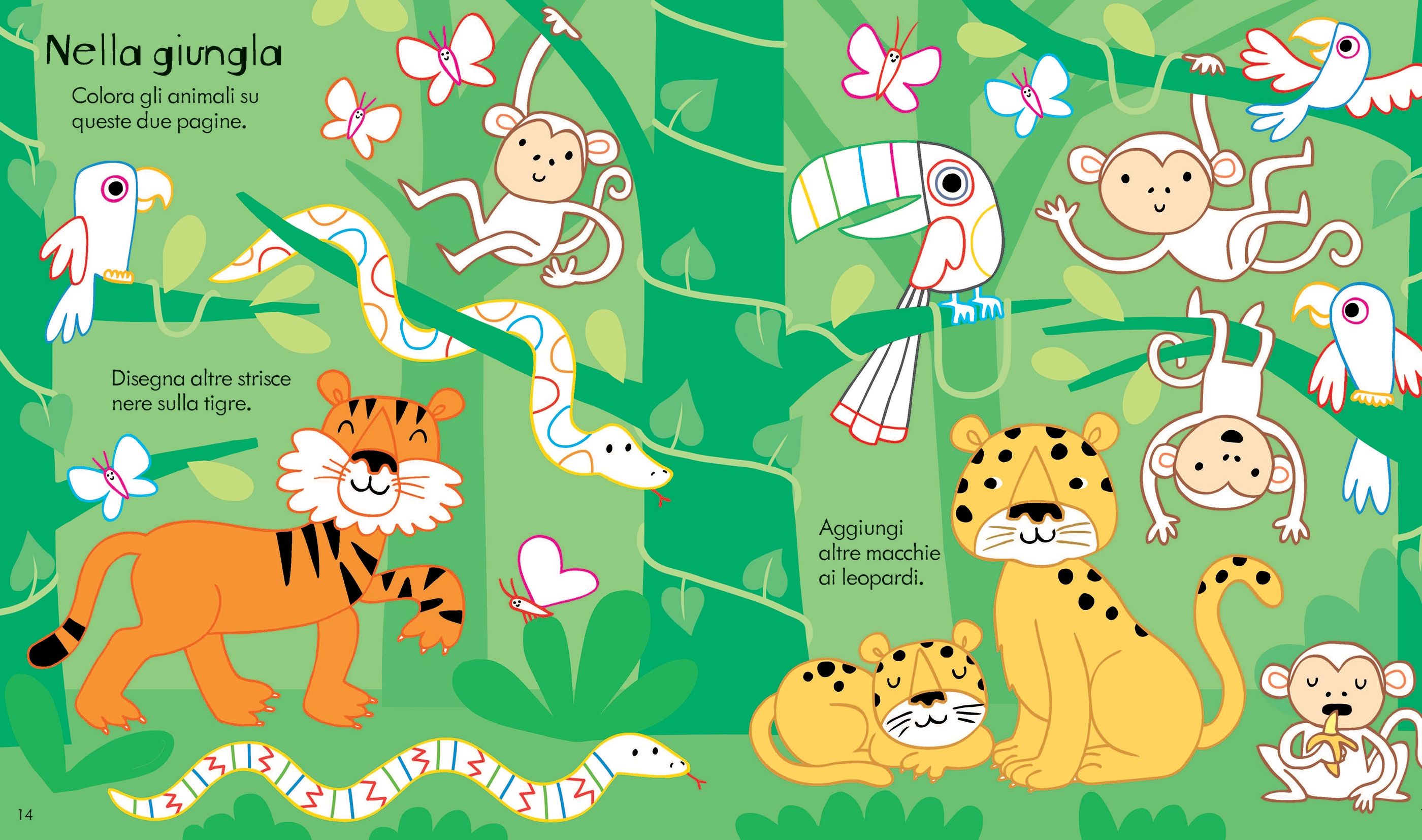 Carte educativa de activitati Usborne pentru copii