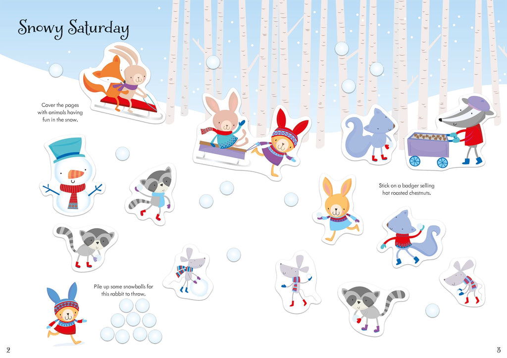 Carte Usborne cu stickere autocolante pentru copii