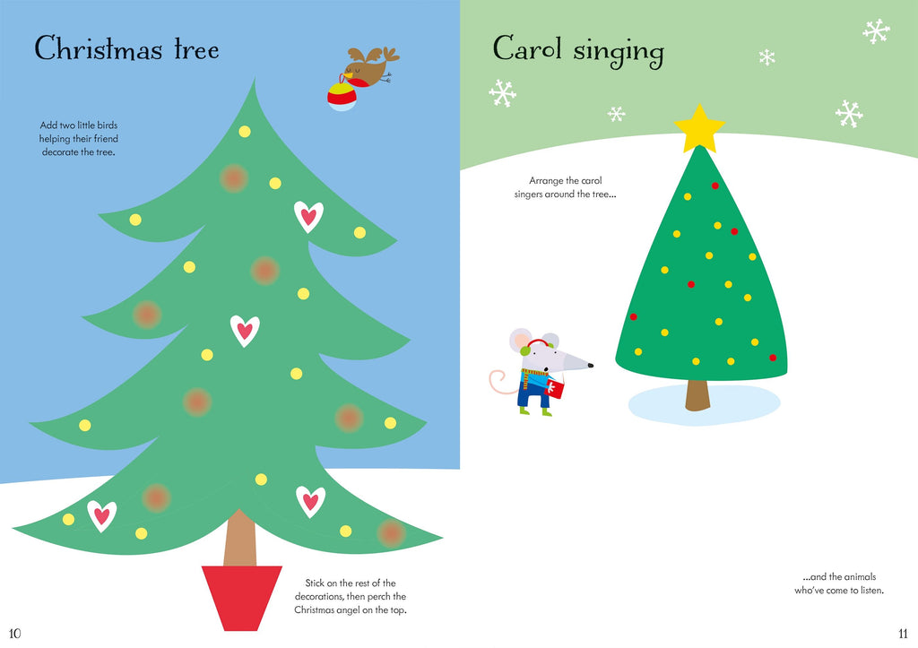 Carte Usborne cu stickere autocolante pentru copii