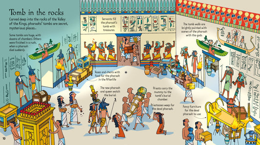 Carte educativa cu ferestre pentru copii, Usborne Look Inside