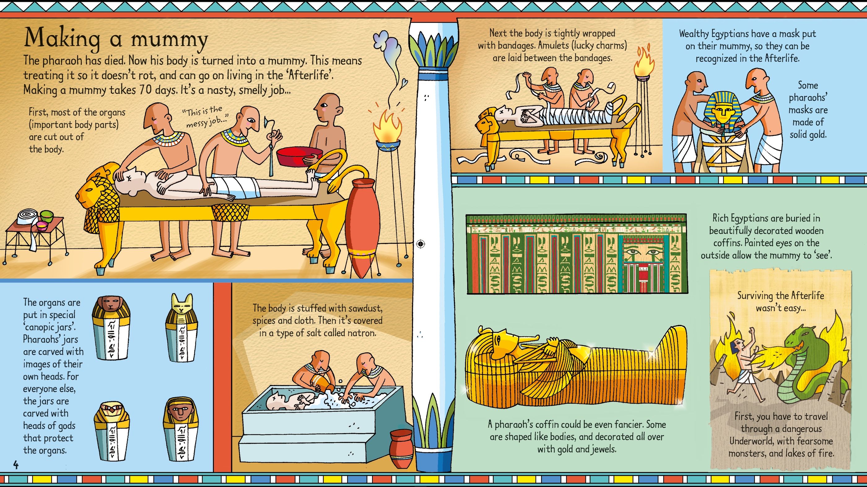 Carte educativa cu ferestre pentru copii, Usborne Look Inside