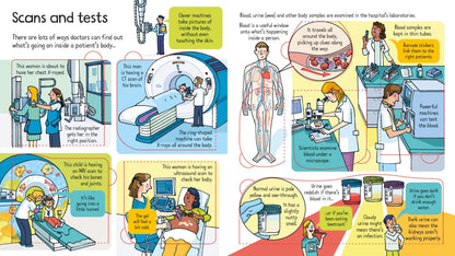Carte educativa pentru copii, cu ferestre, Usborne Look Inside