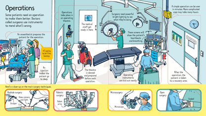 Carte educativa pentru copii, cu ferestre, Usborne Look Inside