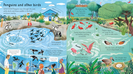 Carte educativa pentru copii, cartonata integral, ilustrata, Usborne Look Inside