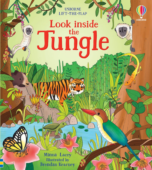 Carte educativa pentru copii, cu clapete, caronata integral, ilustrata, Usborne
