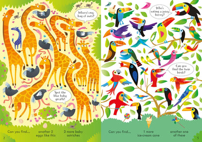 Carte de activitati Cauta si Gaseste pentru copii, Usborne
